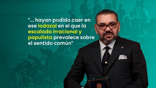 El rey de Marruecos, Mohamed VI