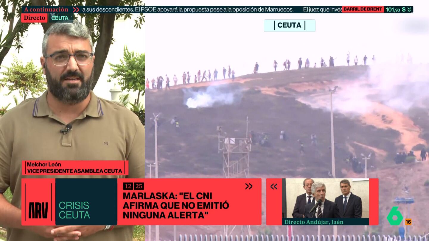 Melchor Le&oacute;n (PSOE) asegura que el delegado del Gobierno en Ceuta "estuvo en la llamada" del CNI: "Sab&iacute;a todo lo que iba a pasar"