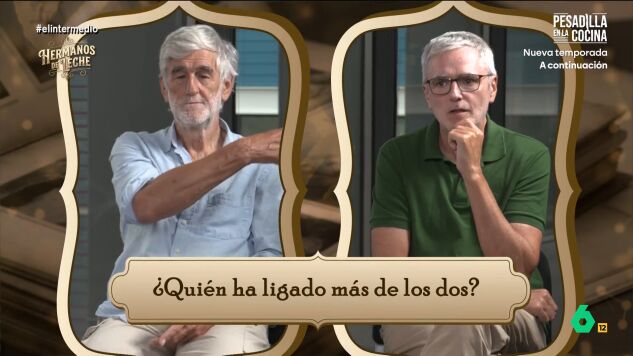 Thais Villas re&uacute;ne a los hermanos Juanma y Mikel L&oacute;pez Iturriaga y les plantea un divertido cuestionario para saber hasta qu&eacute; punto se conocen: &iquest;Cu&aacute;l era el favorito de su madre? &iquest;Qui&eacute;n es el m&aacute;s presumido? &iquest;Y el m&aacute;s generoso? Sus respuestas, en este v&iacute;deo.