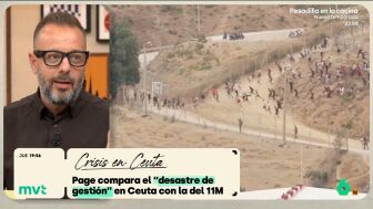 El periodista se hace eco de las declaraciones del presidente de Castilla-La Mancha en las que compara lo que podr&iacute;a suponer para S&aacute;nchez la crisis que se est&aacute; viviendo en Ceuta con lo que supuso para Aznar la crisis del 11M.