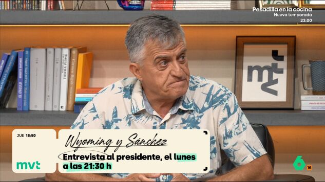 El presentador de El Intermedio tendr&aacute; la oportunidad de entrevistar a Pedro S&aacute;nchez el pr&oacute;ximo lunes, 14 de septiembre, e I&ntilde;aki L&oacute;pez le ha planteado qu&eacute; le gustar&iacute;a preguntar al presidente del Gobierno. 