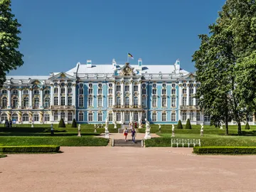 Palacio de Santa Catalina en San Petersburgo. Rusia Palacio de Santa Catalina en San Petersburgo. Rusia