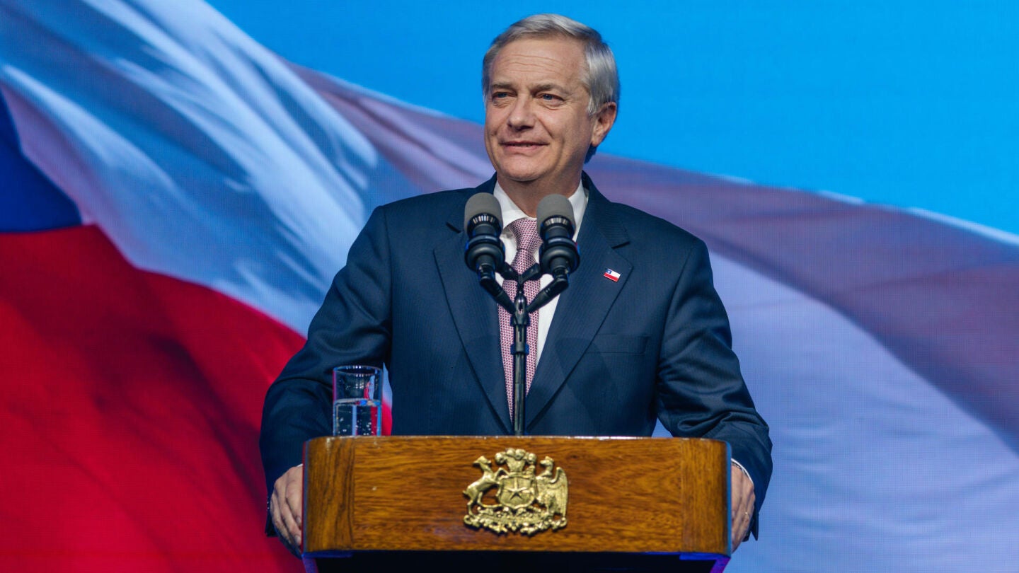 Imagen del presidente de Chile. Jos&eacute; Antonio Kast