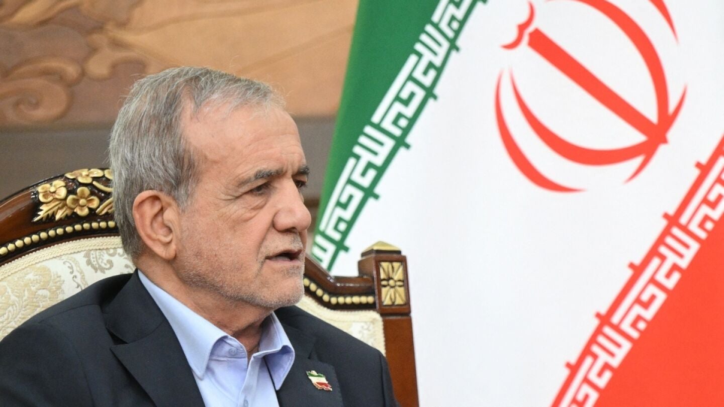 Masoud Pezeshkian, presidente de Ir&aacute;n