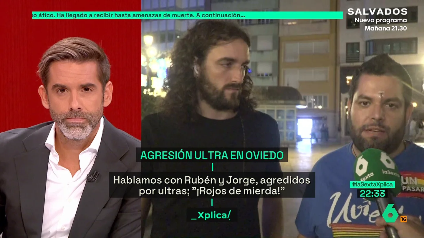 Víctimas de una agresión en Oviedo Víctimas de una agresión en Oviedo