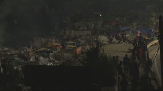 Imagen de la playa de El Trampol&iacute;n sin luz