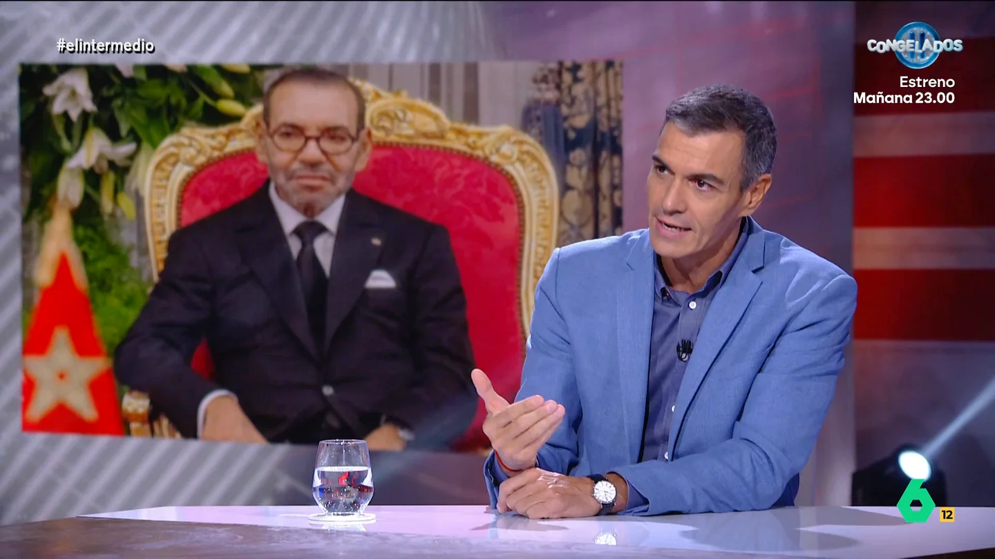 Pedro Sánchez en El Intermedio sánchez chantaje
