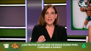 Boticaria Garc&iacute;a, sobre los frutos secos para comer entre horas: "El problema no es comerte un pu&ntilde;ado, es meter la mano en una bolsa de medio kilo"
