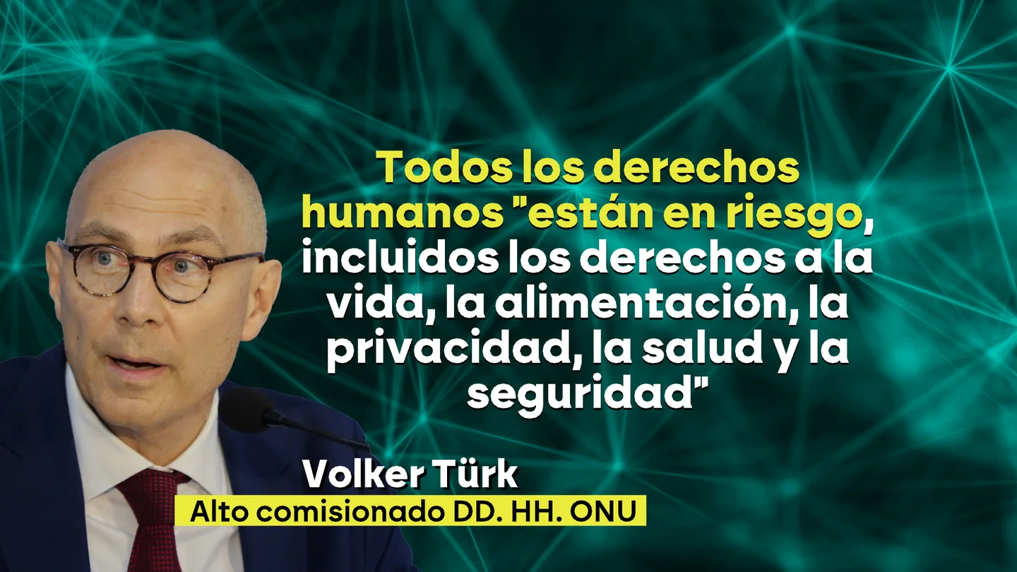 La ONU se suma a las advertencias sobre la IA y dice que todos los derechos humanos "están en riesgo" ante su avance La ONU se suma a las advertencias sobre la IA y dice que todos los derechos humanos "están en riesgo" ante su avance