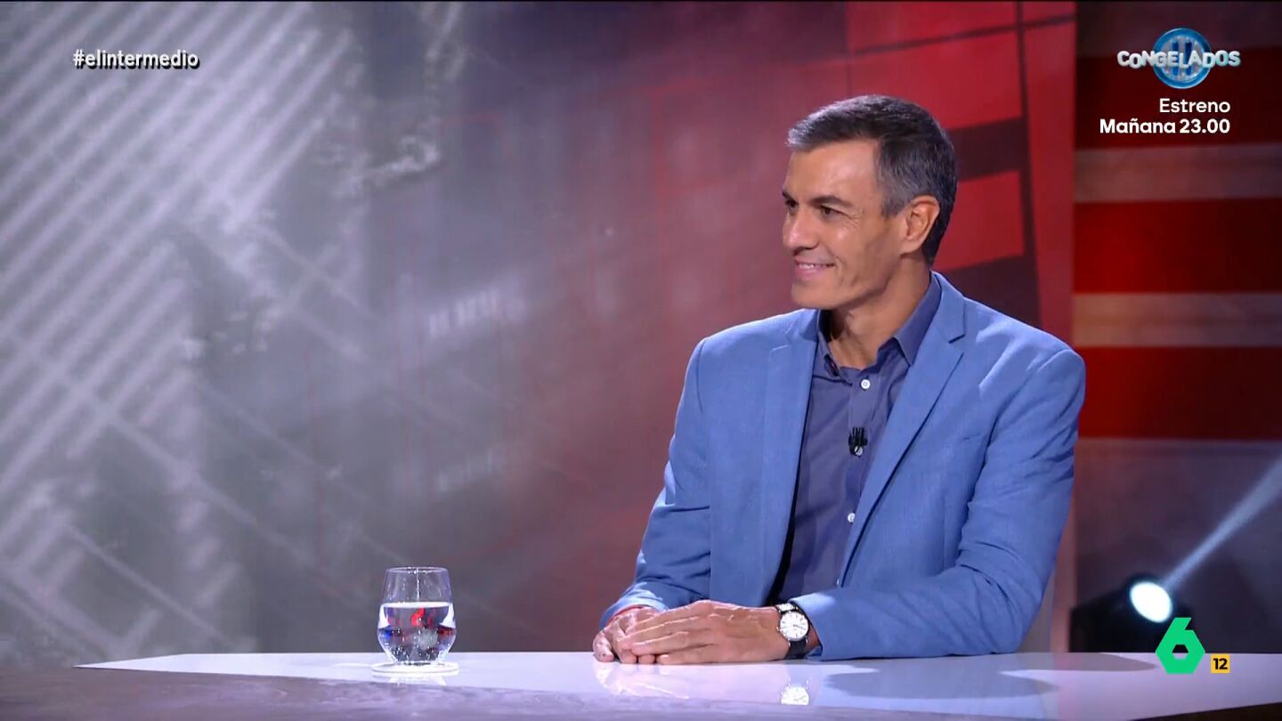 Pedro S&aacute;nchez en El Intermedio