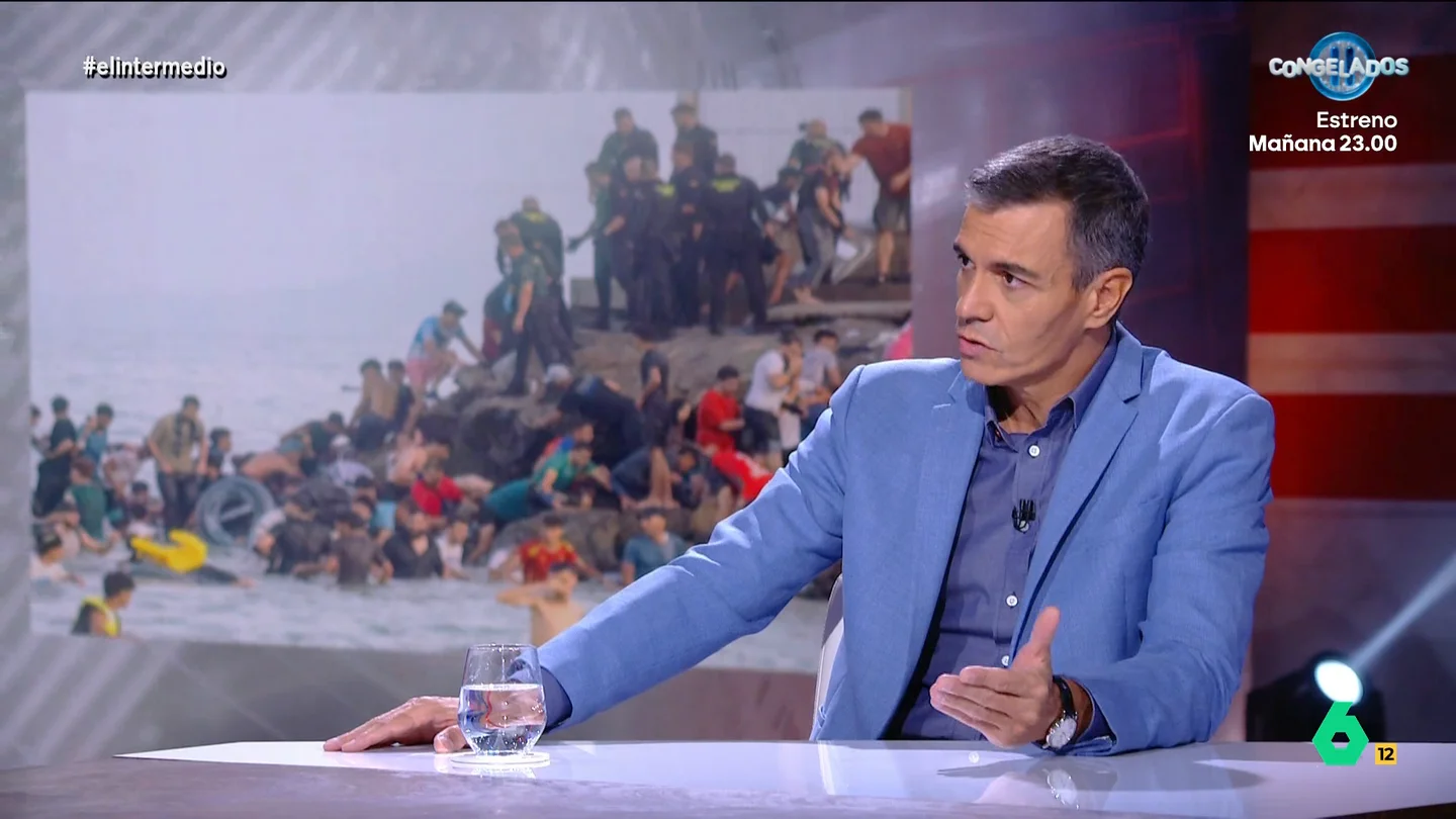 Sánchez niega un chantaje de Marruecos y pide paciencia hasta "final de año" para "arreglar" la crisis de Ceuta intermedio-sanchez-marruecos