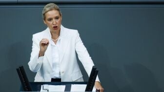 La l&iacute;der de AfD, Alice Weidel
