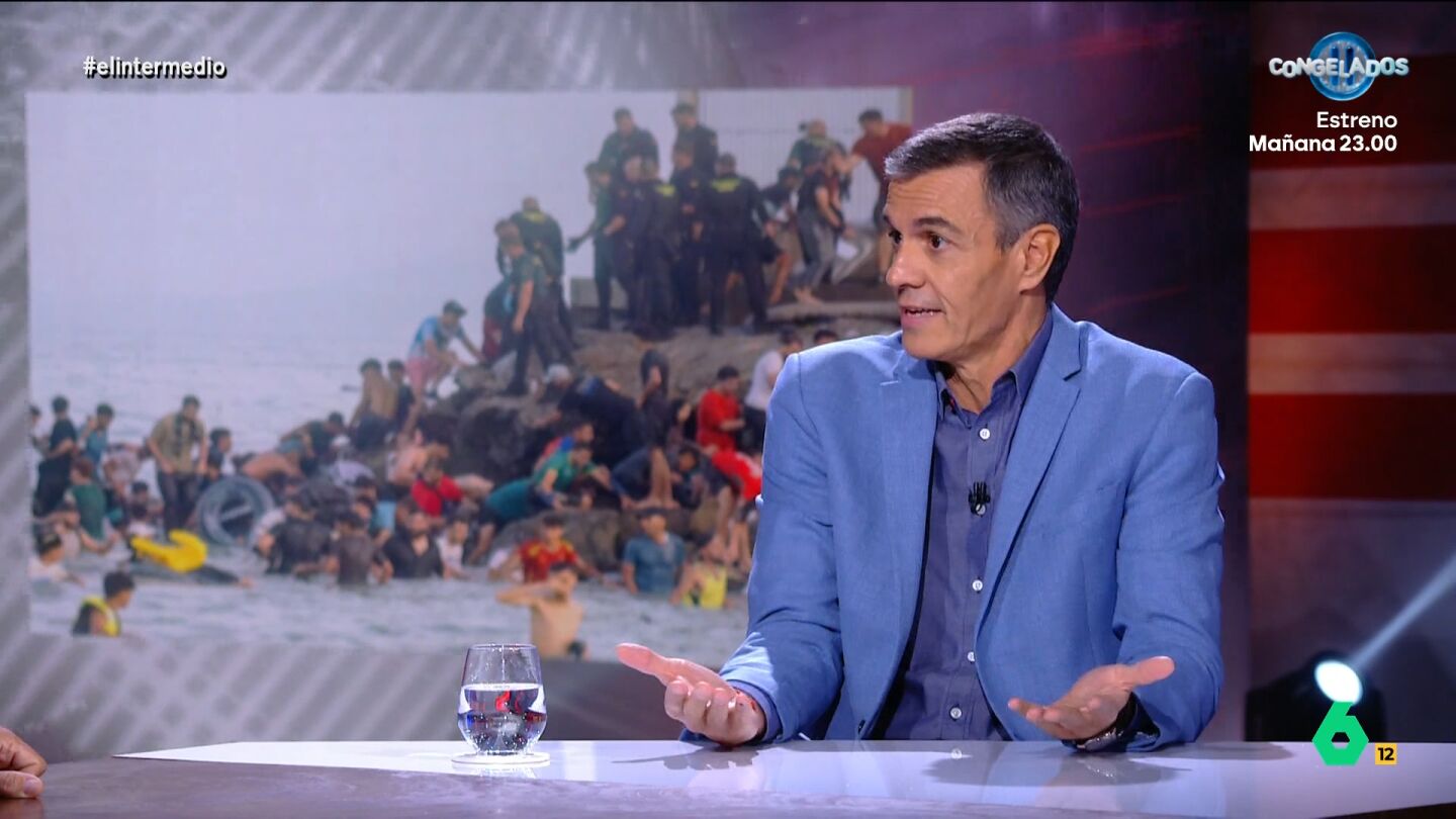 Pedro S&aacute;nchez minimiza el aviso por WhatsApp del CNI sobre Ceuta: "Los WhatsApp no son prueba de que hubo una alerta"