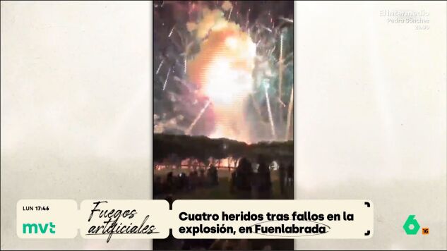 El espect&aacute;culo de fuegos artificiales de las fiestas de Fuenlabrada se convirti&oacute; en una pesadilla para los asistentes, cuando un fallo t&eacute;cnico en el sistema de lanzamiento provoc&oacute; que los cohetes salieran directamente hacia las personas.