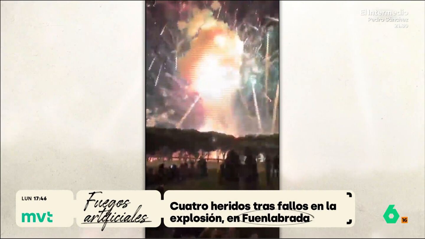 El espect&aacute;culo de fuegos artificiales de las fiestas de Fuenlabrada se convirti&oacute; en una pesadilla para los asistentes, cuando un fallo t&eacute;cnico en el sistema de lanzamiento provoc&oacute; que los cohetes salieran directamente hacia las personas.