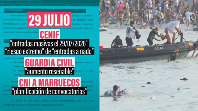 &iquest;Qui&eacute;n sab&iacute;a qu&eacute; sobre la entrada masiva a Ceuta y desde cu&aacute;ndo? Todas las dudas a&uacute;n sin despejar por el Gobierno tras la desclasificaci&oacute;n de los informes
