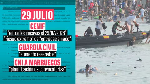 &iquest;Qui&eacute;n sab&iacute;a qu&eacute; sobre la entrada masiva a Ceuta y desde cu&aacute;ndo? Todas las dudas a&uacute;n sin despejar por el Gobierno tras la desclasificaci&oacute;n de los informes