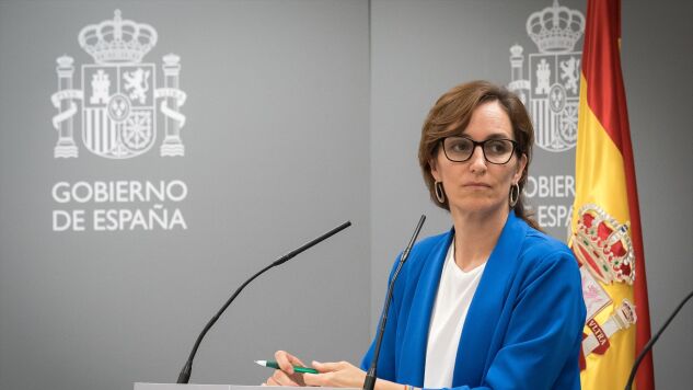La ministra de Sanidad, M&oacute;nica Garc&iacute;a.