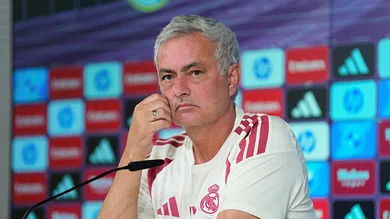 José Mourinho en rueda de prensa José Mourinho en rueda de prensa