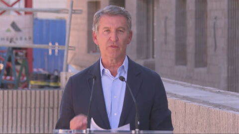El l&iacute;der del PP, Alberto N&uacute;&ntilde;ez Feij&oacute;o.