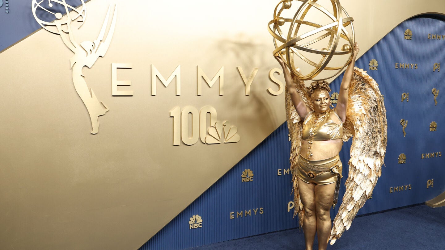 Megan Stalter, en la ceremonia de entrega de los Premios Emmy 2026