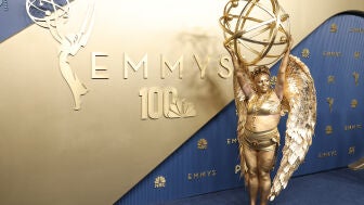 Megan Stalter, en la ceremonia de entrega de los Premios Emmy 2026