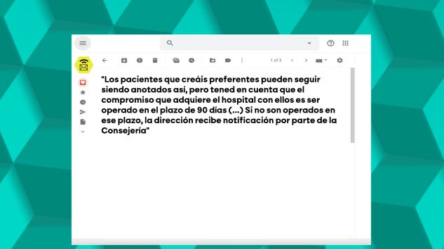 Los primeros correos que avisaron del falseamiento de listas de espera en el Ram&oacute;n y Cajal que habr&iacute;a permitido cobrar pluses salariales
