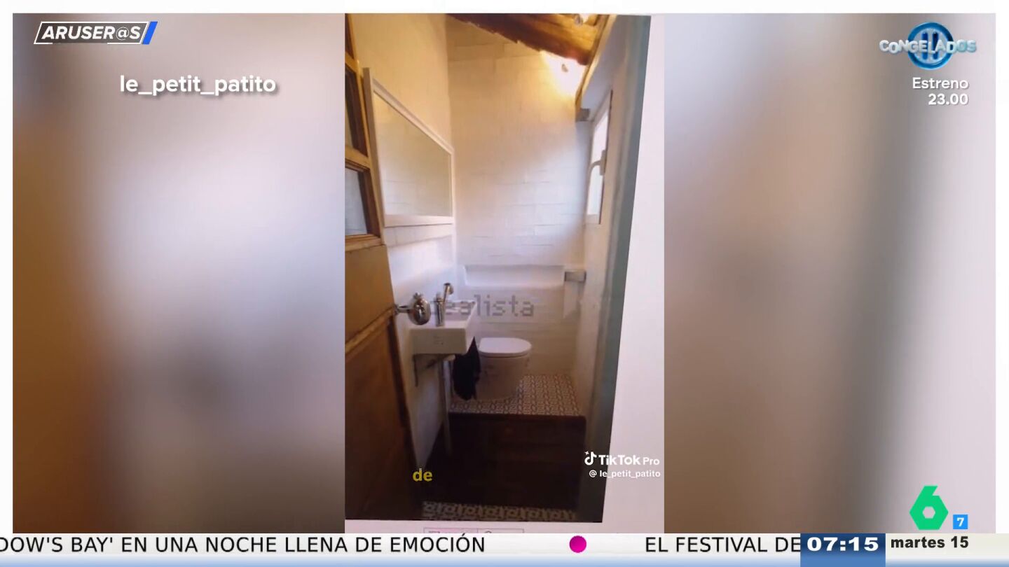 Este piso en Malasa&ntilde;a de 40 metros cuesta 900 euros al mes: "El grifo puede usarse para fregar los cacharros y llenar la ba&ntilde;era"