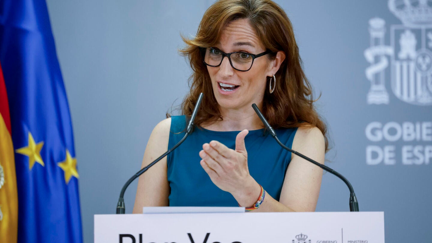 La ministra de Sanidad, M&oacute;nica Garc&iacute;a.
