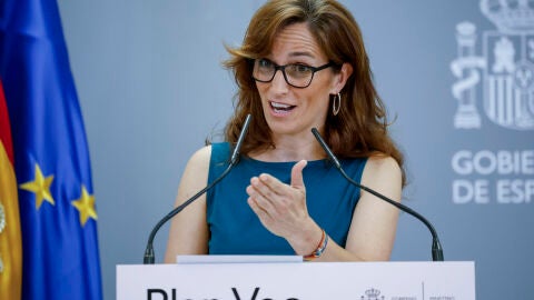 La ministra de Sanidad, M&oacute;nica Garc&iacute;a.
