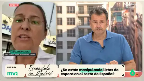 Asociaciones de médicos de Madrid denuncian que la manipulación de las listas de espera "se da en toda España": "Lo llamamos ingeniería o maquillaje" Asociaciones de médicos de Madrid denuncian que la manipulación de las listas de espera "se da en toda España": "Lo llamamos ingeniería o maquillaje"