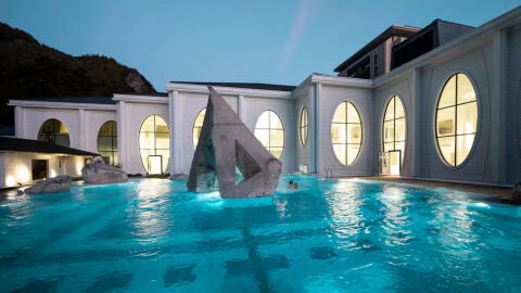 Tamina Therme. Bad Ragaz.