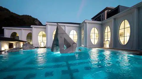 Tamina Therme. Bad Ragaz. Tamina Therme. Bad Ragaz.