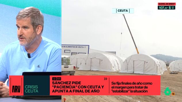 Urquizu cuestiona que S&aacute;nchez ponga fechas para la crisis de Ceuta: "Es muy probable que lleguemos a las elecciones y sigan los campamentos ah&iacute;"