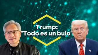 Trump irrumpe en una conferencia tecnol&oacute;gica para defender la IA: llama al CEO de Nvidia para insistir en que las advertencias son "un enga&ntilde;o"