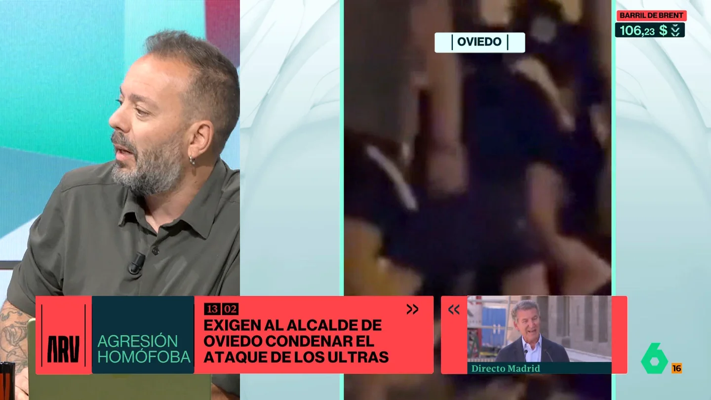 Antonio Maestre, sobre el ataque de los ultras en Oviedo: "Yo conozco a los agresores; si quiere, que la Policía se ponga en contacto conmigo" Antonio Maestre, sobre el ataque de los ultras en Oviedo: "Yo conozco a los agresores; si quiere, que la Policía se ponga en contacto conmigo"