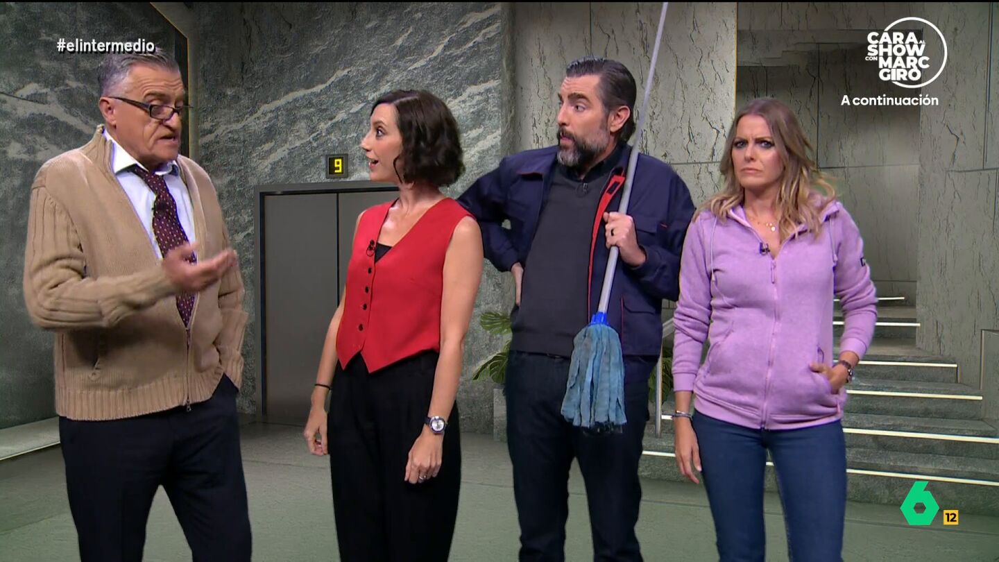 Cristina Gallego se transforma en la presidenta de la Comunidad de Madrid en un nuevo cap&iacute;tulo de 'La Comunidad'. En esta ocasi&oacute;n, la 'presidenta' decide organizar un Gran Premio de F&oacute;rmula 1 en su edificio.