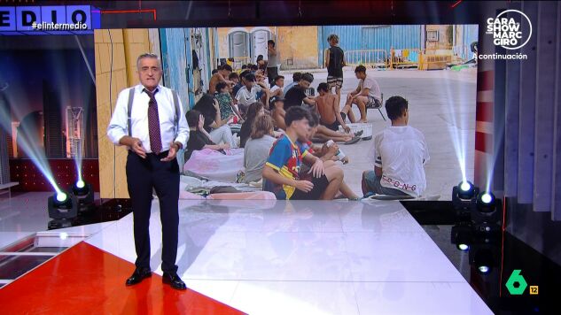 El presentador expone que un solo ni&ntilde;o en la calle "es una desgracia", pero que haya 1.000 "es una verdadera tragedia y, sobre todo, una verg&uuml;enza para un pa&iacute;s que se supone desarrollado y civilizado". 
