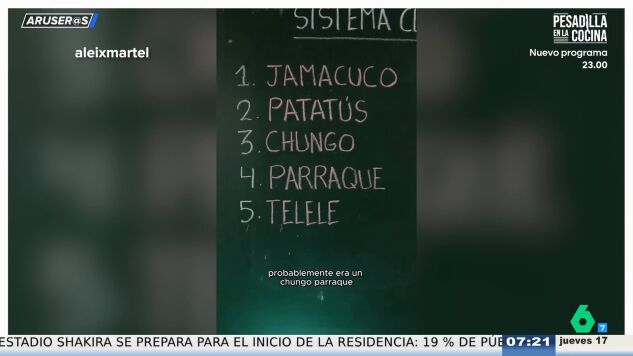 Patat&uacute;s, parraque, telele o blancazo: as&iacute; es el particular "sistema cl&iacute;nico" espa&ntilde;ol