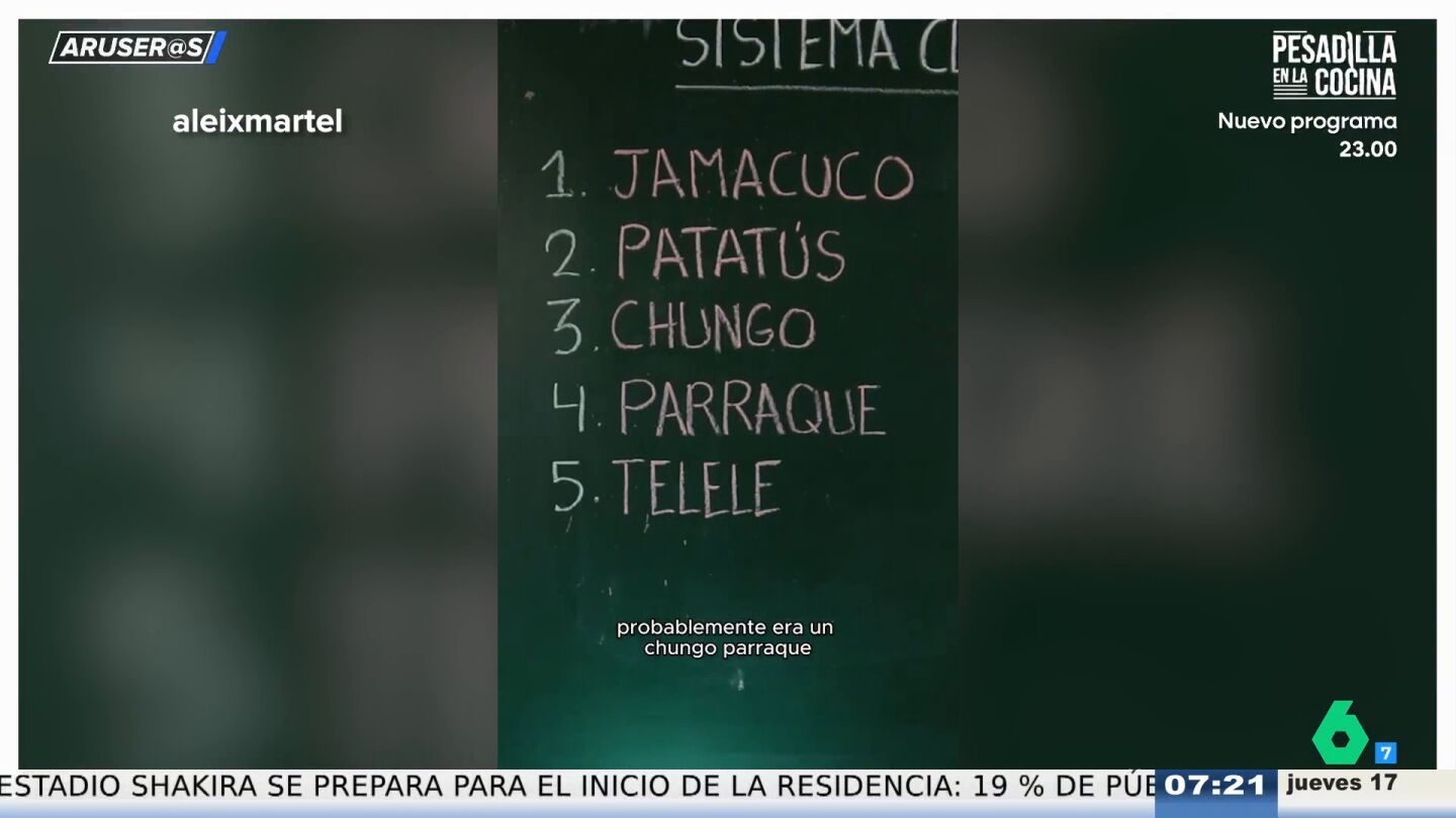 Patat&uacute;s, parraque, telele o blancazo: as&iacute; es el particular "sistema cl&iacute;nico" espa&ntilde;ol