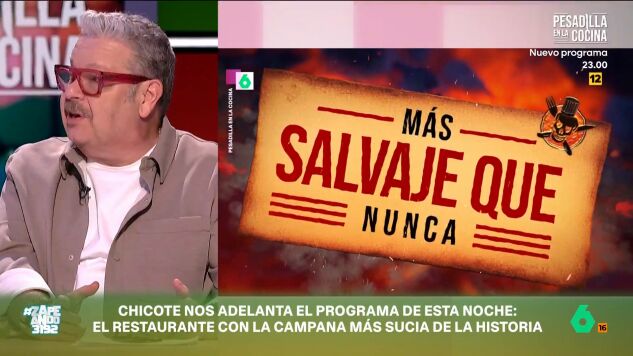 El m&iacute;tico programa conducido por el cocinero estrena temporada en laSexta. De nuevo, el chef se tendr&aacute; que enfrentar a restaurantes donde domina el caos, la suciedad y hasta los insectos. 