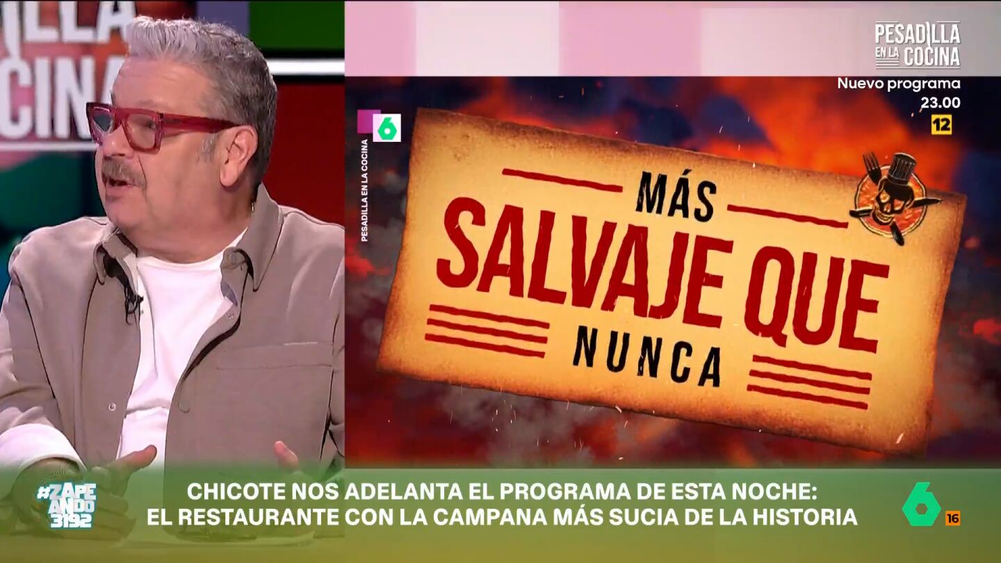 El m&iacute;tico programa conducido por el cocinero estrena temporada en laSexta. De nuevo, el chef se tendr&aacute; que enfrentar a restaurantes donde domina el caos, la suciedad y hasta los insectos. 