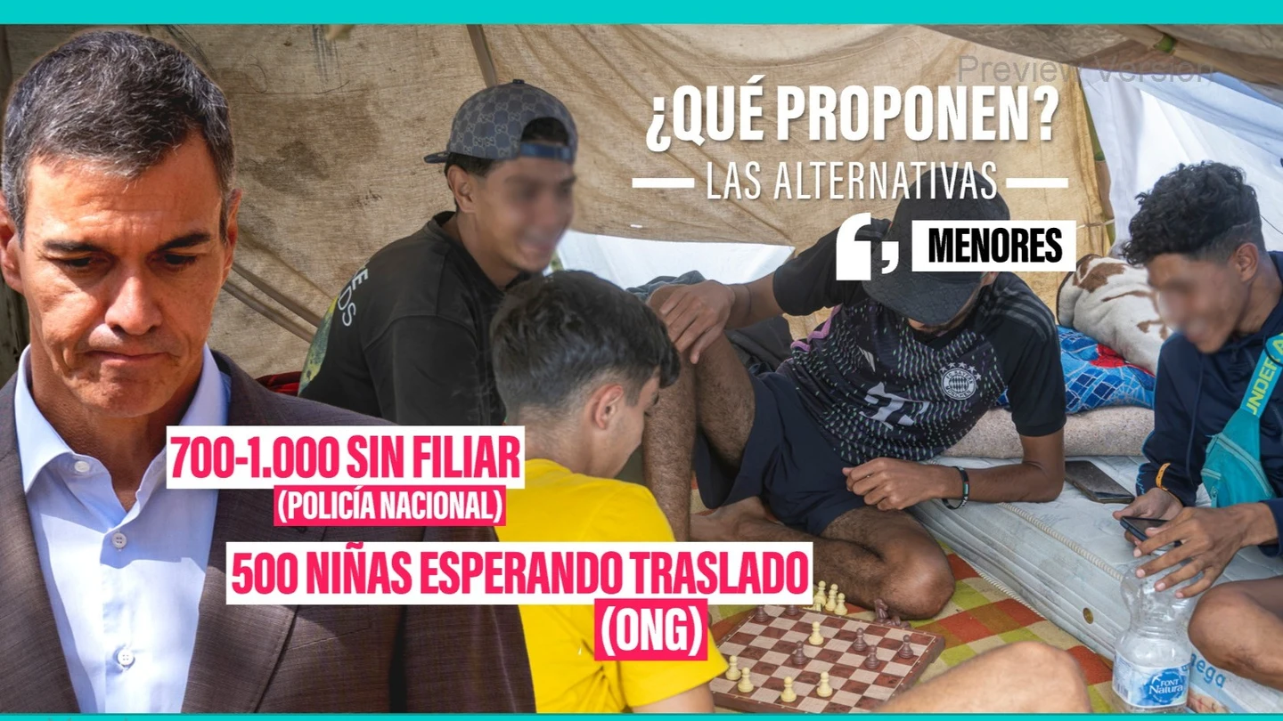 El futuro de los miles de migrantes en Ceuta sigue en vilo frente a unas administraciones dedicadas al choque y las trabas El futuro de los miles de migrantes en Ceuta sigue en vilo frente a unas administraciones dedicadas al choque y las trabas
