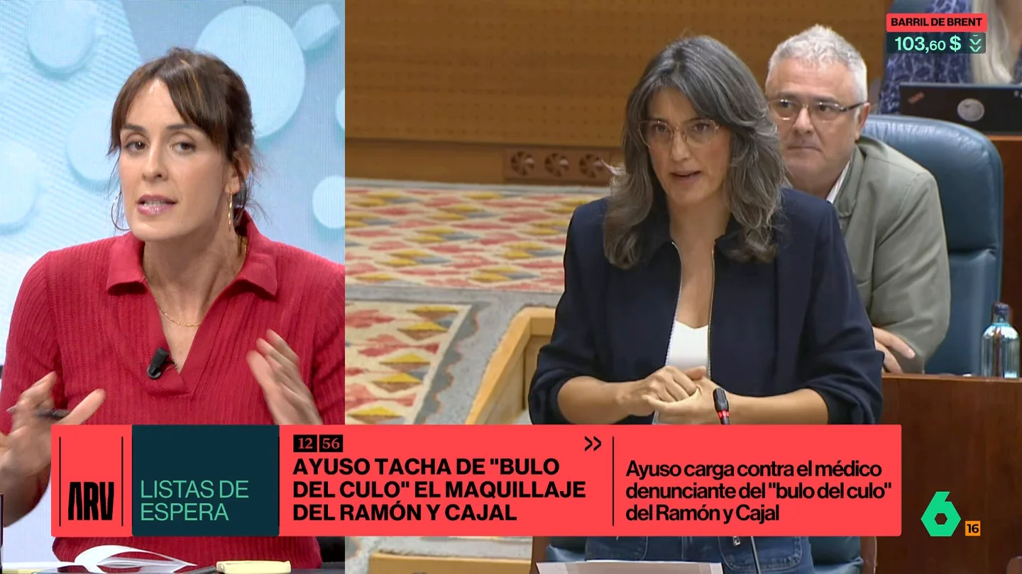 Rita Maestre, sobre Ayuso y las listas del Ramón y Cajal: "Cuando alguien denuncia causas justas, el PP responde con una campaña mediática" Rita Maestre, sobre Ayuso y las listas del Ramón y Cajal: "Cuando alguien denuncia causas justas, el PP responde con una campaña mediática"