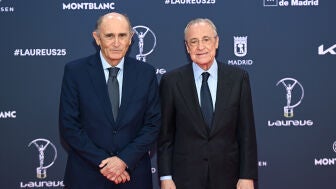 Jos&eacute; Mart&iacute;nez Pirri y Florentino P&eacute;rez