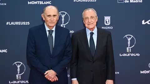 José Martínez Pirri y Florentino Pérez José Martínez Pirri y Florentino Pérez