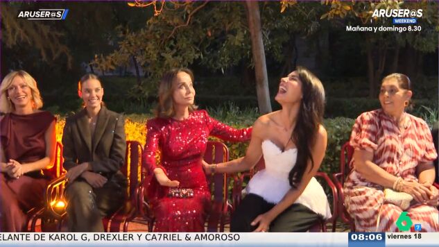 La divertida reacci&oacute;n de Isabel Preysler al no reconocer a Pilar Rubio en la Semana de la Moda de Madrid