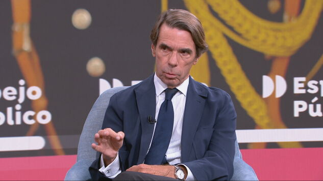 Jos&eacute; Mar&iacute;a Aznar en una entrevista en 'Espejo P&uacute;blico' este viernes