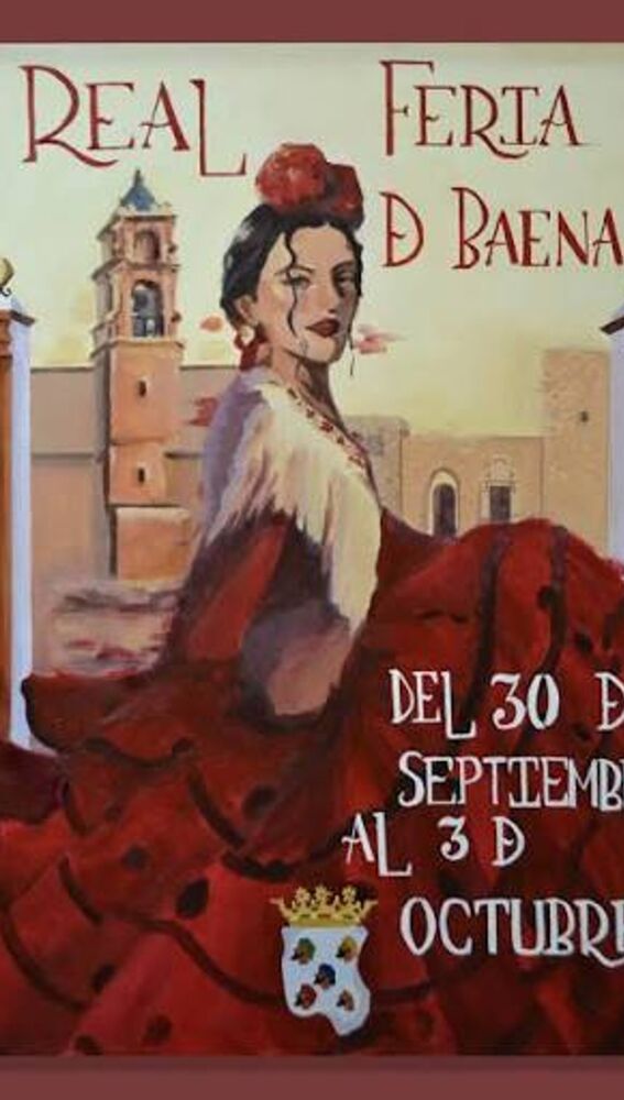 Cartel de la Feria Real. Baena