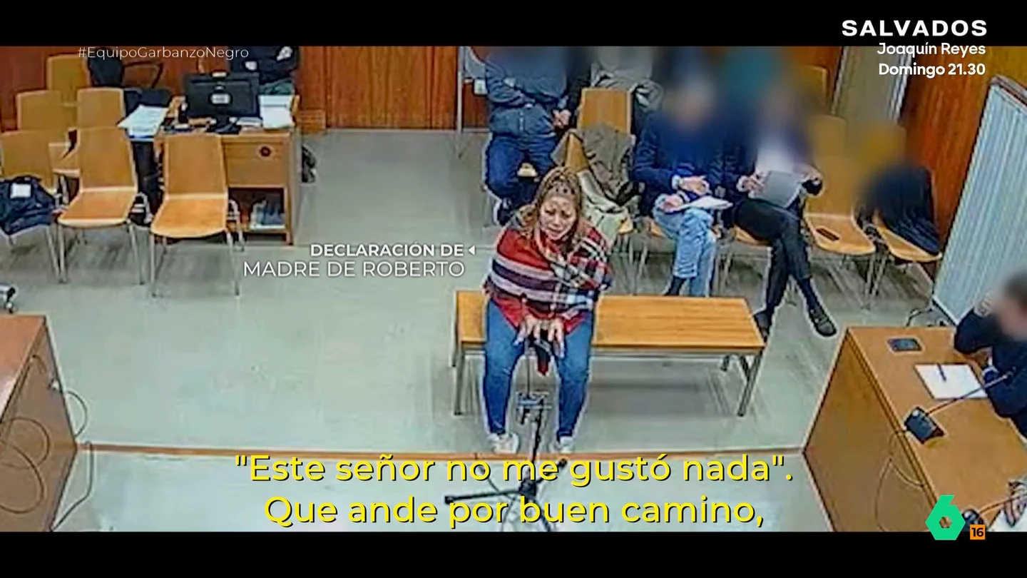 La madre de Roberto de la Rúa, tras encontrar la Policía 40 kilos de cocaína en su casa: "Luis Fernández no me dio buena espina" Equipo de Investigación recupera la declaración ante el juez de la madre de Roberto de la Rúa, presunto socio de Luis Fernández, en cuya casa se encontraron 40 kilos de cocaína. Asegura que el inspector no le gustó "nada" y que avisó a su hijo.